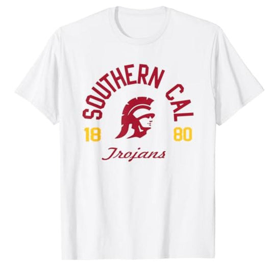 Vintage 90s USC Trojans Apparel 1880  T-Shirt