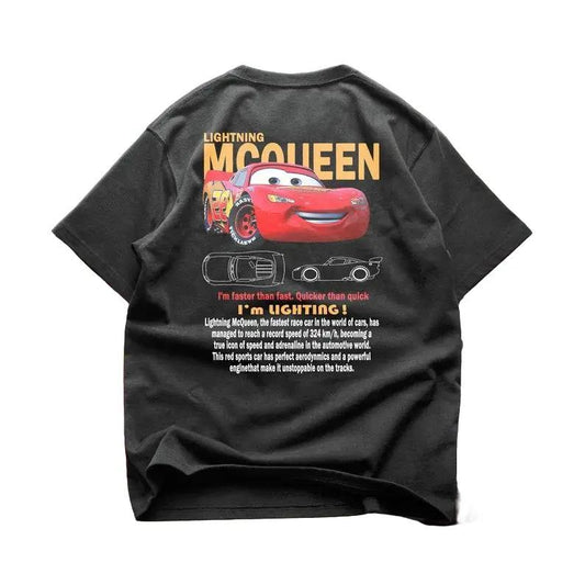 Limited McQueen T-Shirt - Lightning McQueen Fan tee - Cars Movie Tee -McQueen And Sally Shirt - Couple Shirts - Vintage Car Tee - Sally Tee