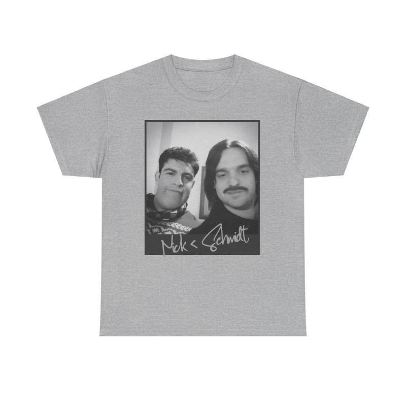 Nick Miller & Winston Schmidt College Selfie V1 T-Shirt  Vintage New Girl Movie Shirt  Nick and Schmidt the Pepperwood Chronicles Gift Merch