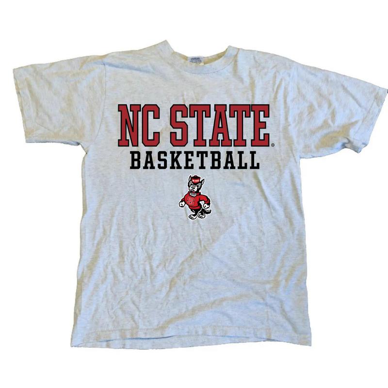 Vintage Men's Basketball NCAA College All  Teams Ash Unisex Streetwear Top Sports Classic Sweater Pullover Long Sleeve Sweatshirts Christmas t shirt