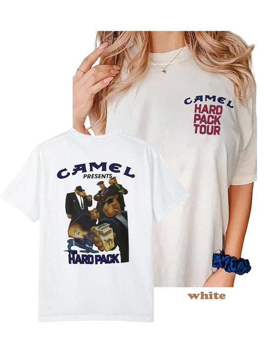 90s Camel The Hard Pack Unisex Garment-Dyed T-shirt  vintage Shirt, Joe Camel Promo Tee, Cowboy  T-shirt, sweater and Hoodie 2 sides
