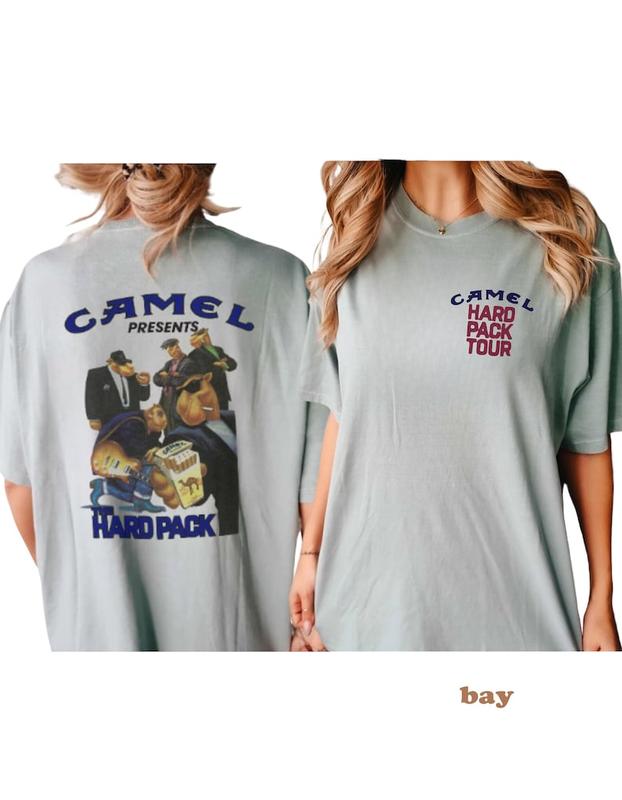 90s Camel The Hard Pack Unisex Garment-Dyed T-shirt  vintage Shirt, Joe Camel Promo Tee, Cowboy  T-shirt, sweater and Hoodie 2 sides