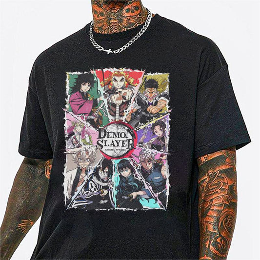 Demon Slayer To The Hashira Training Shirt,  Demon Slayer To The Hashira Training Tshirt Sweatshirt, Hashira Pillar Main Characters Shirt, anime sweat