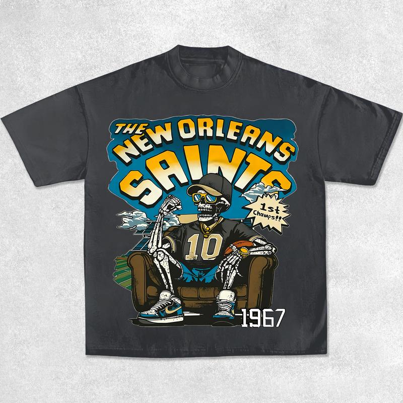 Saints Shirt , Vintage 90s Unisex Football Tees, Football T-Shirts, Sports Shirt, Game Day Tee, Football Fan Gifts