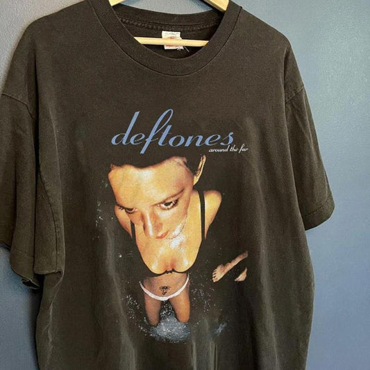 Vintage Deftones Band Album Gift For Fans Unisex All Size Tee , Deftones Music Tour Tee