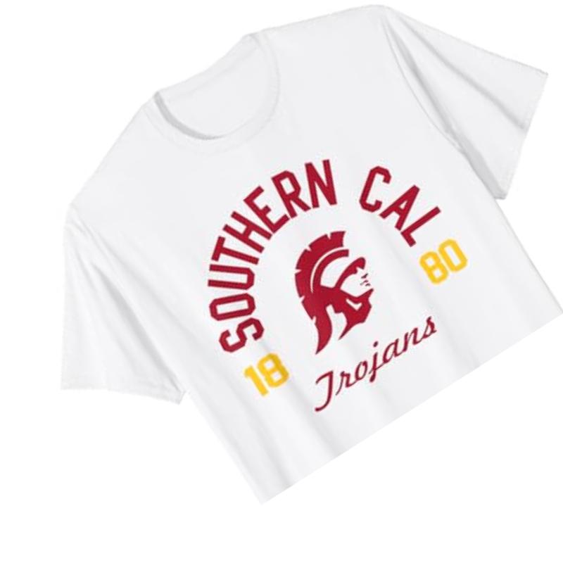 Vintage 90s USC Trojans Apparel 1880  T-Shirt