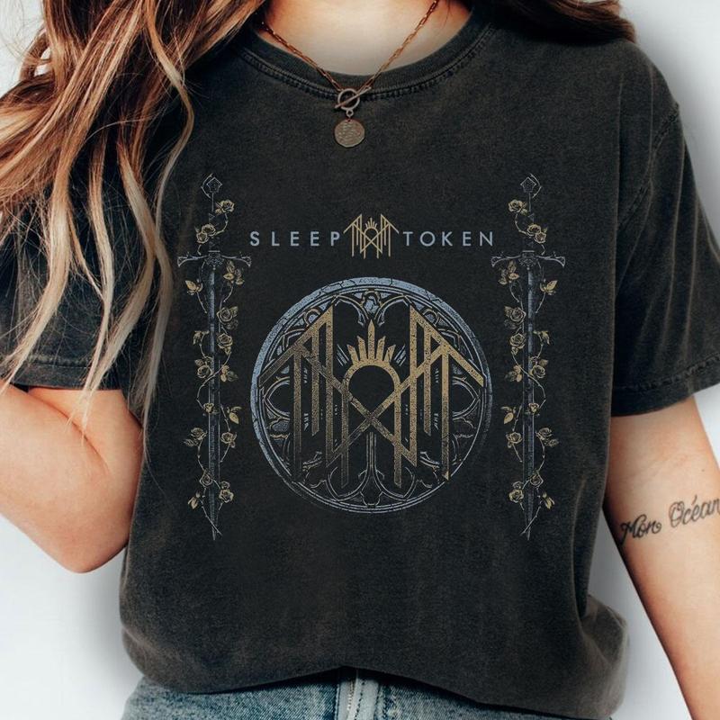 Vintage Sleep Token Logo Shirt Sleep Token Sword Sweatshirt  Hoodie, Sleep Token Merch Gift, Gift shirt, Gift for Women and Men Sweatshirt, Hoodie, Co