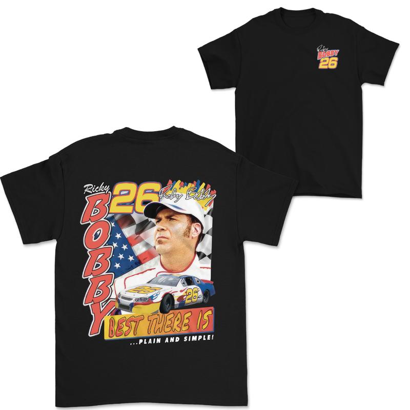 Vintage Talladega Nights T-Shirt Plain & Simple Ricky Bobby 26 Men's Tees