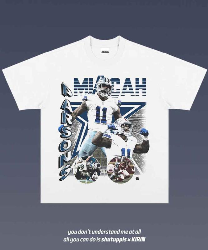 Micah Parsons 1.1 VINTAGE TEE  AMERICAN FOOTBALL  GIFT FOR FAN