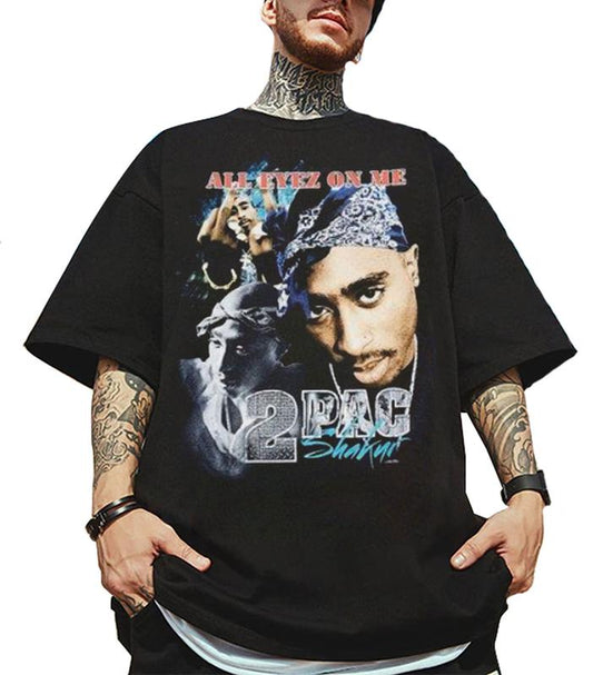 Tupac Shakur Shirt, 2Pac Shirt, 2pac Shakur , Vintage 90s Bootleg Tupac Shirt, 90s Merch, Rapper Shirt, Hip Hop 90s Shirt, Hip Hop Legends Shirt, Rapp