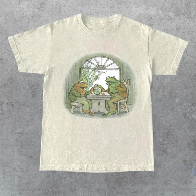 Frog 90s Vintage Graphic Shirt, Nostalgia Toad Tee, Nature Shirt, 2000s funny  Frog T-Shirt, Frog Lovers, Vintage Unisex Adult Cotton Tee