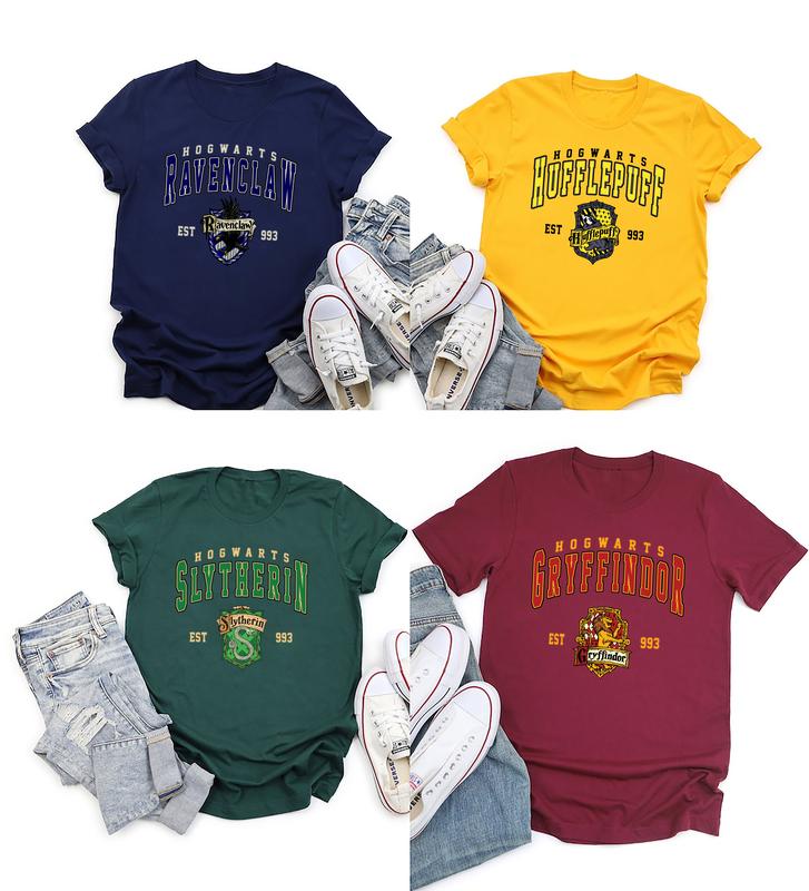 Wizard HP Sweatshirt, Wizard Hogwarts, Family Vacation shirt  Hoodie harry potter house vintage