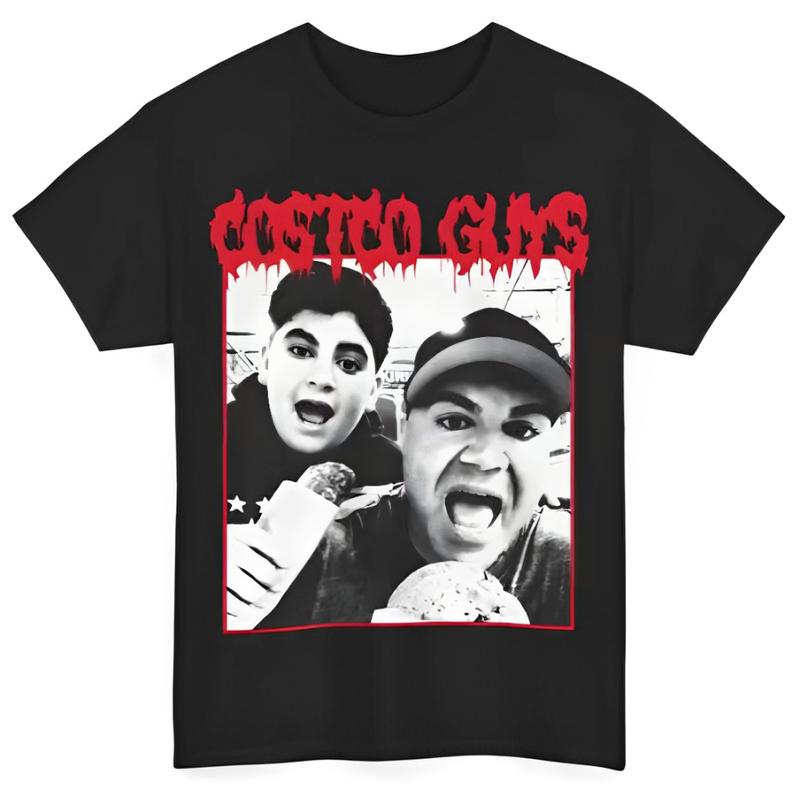 Chicken Bake Guys  Punk Metal Shopping Meme Graphic T Shirt  Boom Rizz Gift - Tiktok Meme Shirt, Crew Neck, Slight Stretch, Breathable & Wear-Resistan