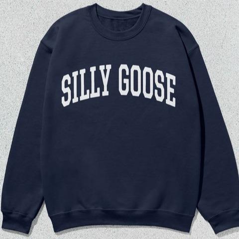 Silly Goose Sweatshirt,  Vintage Farm Shirt,  Cute Goose Shirt, Gifts for Farm, Girls Mom Gifts, Goose Bumps Shirt, Silly Goose Shirt, Funny Goose Out