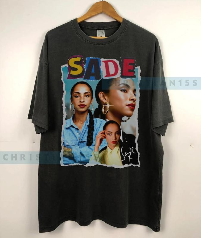 Sade vintage Shirt, Retro Sade Fan Gift shirt, Sade Tour Shirt, Sade shirt, music tour shirt Gift for men women unisex tshirt - Unisex T-Shirt, Hoodie