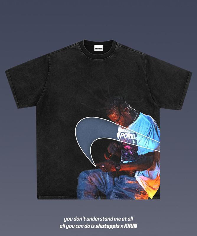 Cactus Jack 2-Sides Graphic T-Shirt, Rapper Shirt Rap Tee Hip hop Shirt,  Graphic T-Shirt, Rapper Shirt Rap Tee, Vintage Y2K, Hoodie, Sweatshirt Cloth