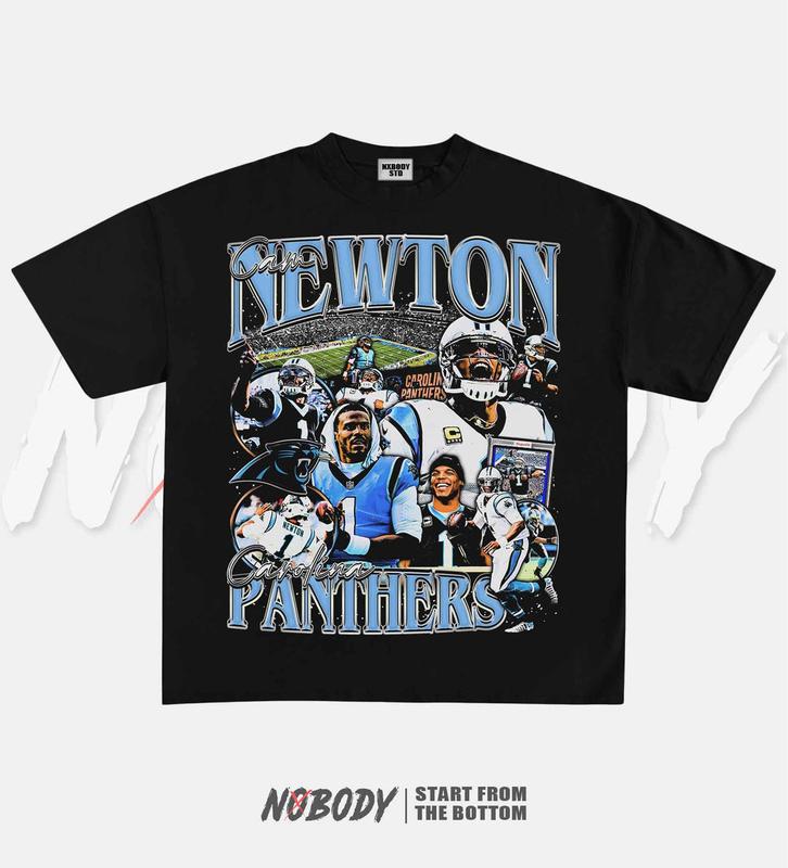 CAM NEWTON GRAPHIC TEE  VINTAGE TEE GRAPHIC T-SHIRT SWEATSHIRT HOODIE  SPORT TEE -  GIFT FOR FAN 1.0