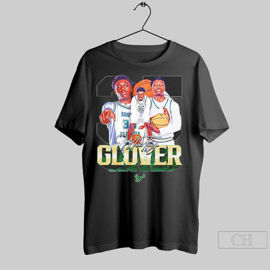 Taj Glover South Florida Bulls Ncaa Mens Basketball Graphic Shirt Sweater