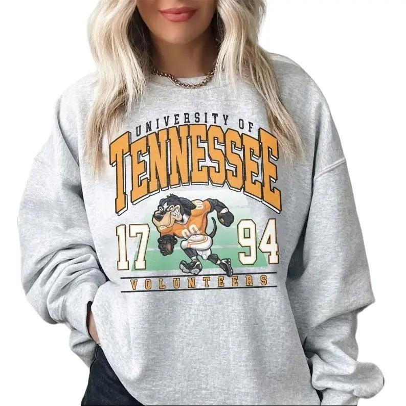 Vintage 90's Tennessee Volunteers Shirt, Tennessee University Of Tennessee , NCAA Unisex t-shirt, sweatshirt, hoodie Cotton Womenswear