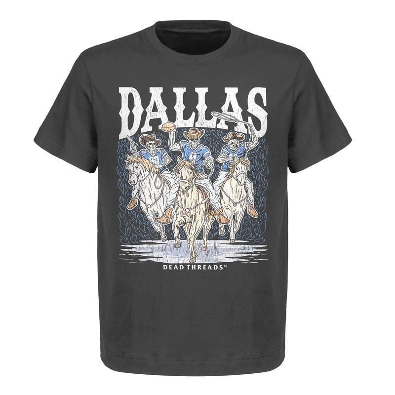 Dallas Football The Deadman Cowboys Graphic T-Shirt Ã¢â‚¬â€œ Heavy Cotton, Unisex Top for Men & Women, American Football Team Shirt, Premium Fabric
