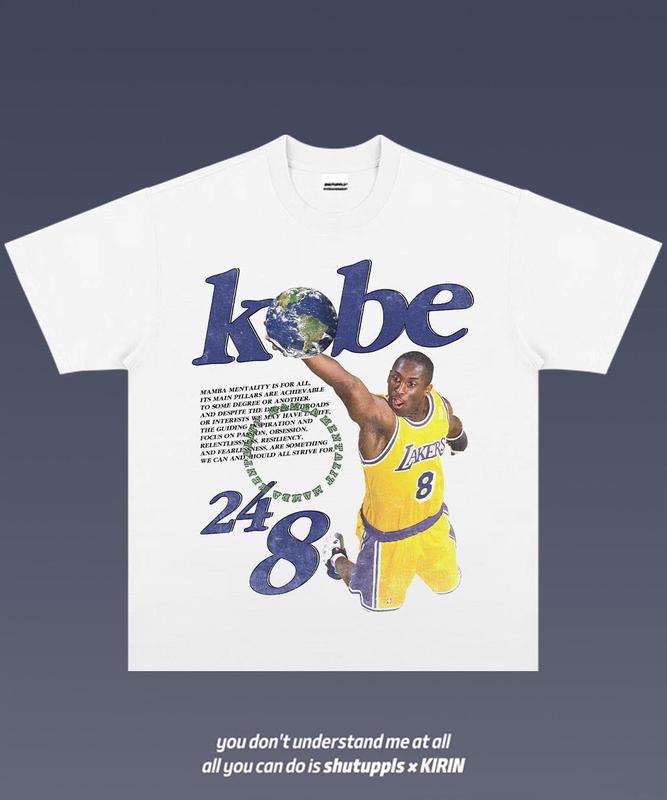 KOBE Tee  Vintage Tee Graphic T-Shirt Sweatshirt Hoodie  Sport Tee - Gift For Fan 4.99