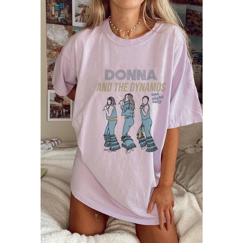 Donna & the Dynamos one night only shirt, Donna and the Dynamos Outline __ Retro Vintage Style SHIRT - Unisex T-Shirt, Hoodie, Sweatshirt for Men Wome