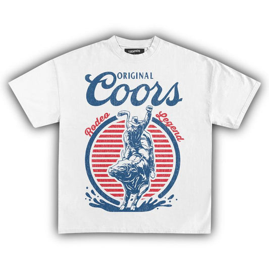 COORS RODEO VINTAGE VINTAGE TEE  MEN'S GRAPHIC T-SHIRT SWEATSHIRT HOODIE  GIFT FOR FAN