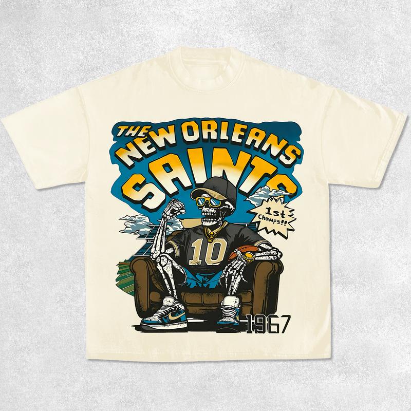 Saints Shirt , Vintage 90s Unisex Football Tees, Football T-Shirts, Sports Shirt, Game Day Tee, Football Fan Gifts