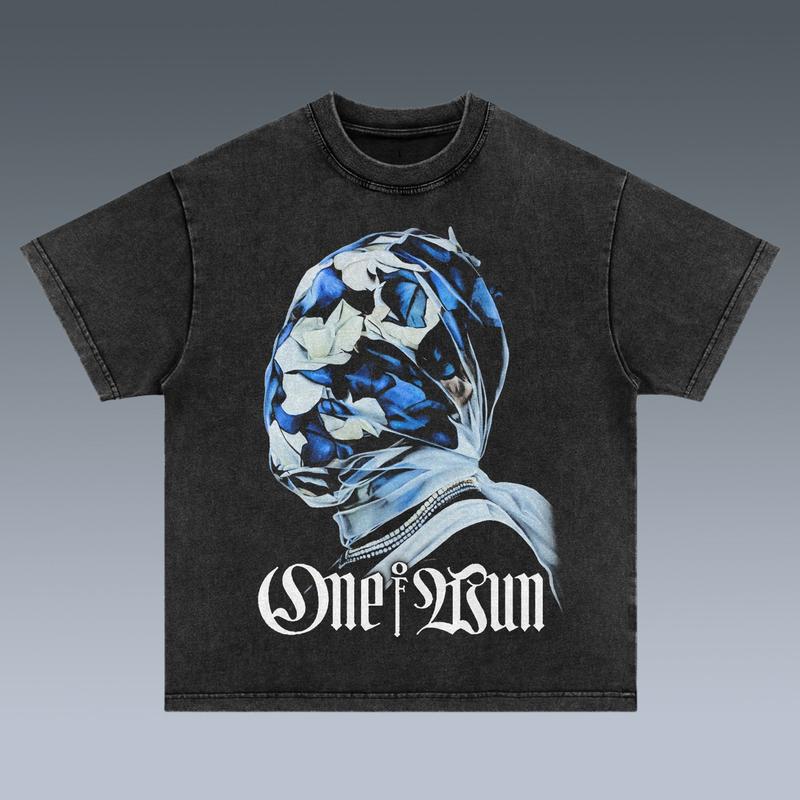 VINTAGE TEE  ONE OF WUN 5.14 , Free Shipping, tour 2024 shirt, Hiphop Shirt, Rapper Shirt