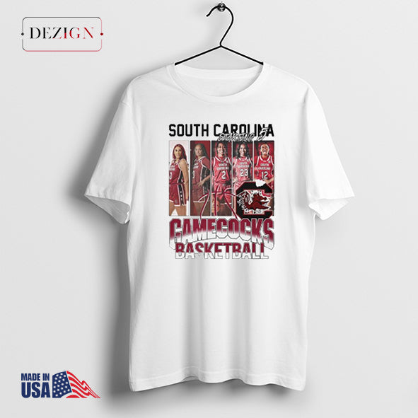 South Carolina Gamecocks WomenÃ¢â‚¬â„¢s Basketball Starting 5 shirt