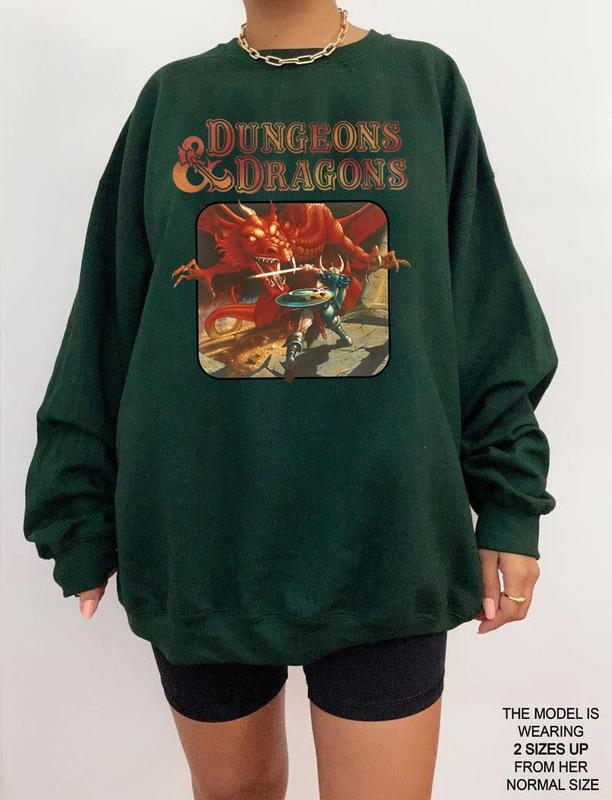 Vintage Dungeons and Dragons Inpsired Tee, Dungeons & Dragons 1974 Inspired Tee, DnD Shirt,  Dungeon Master Sweatshirt