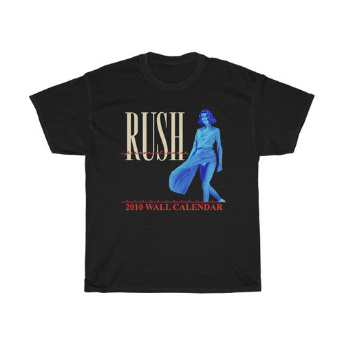 Rush World Tour 1980 Black Band New Official Man's T-Shirt Tee
