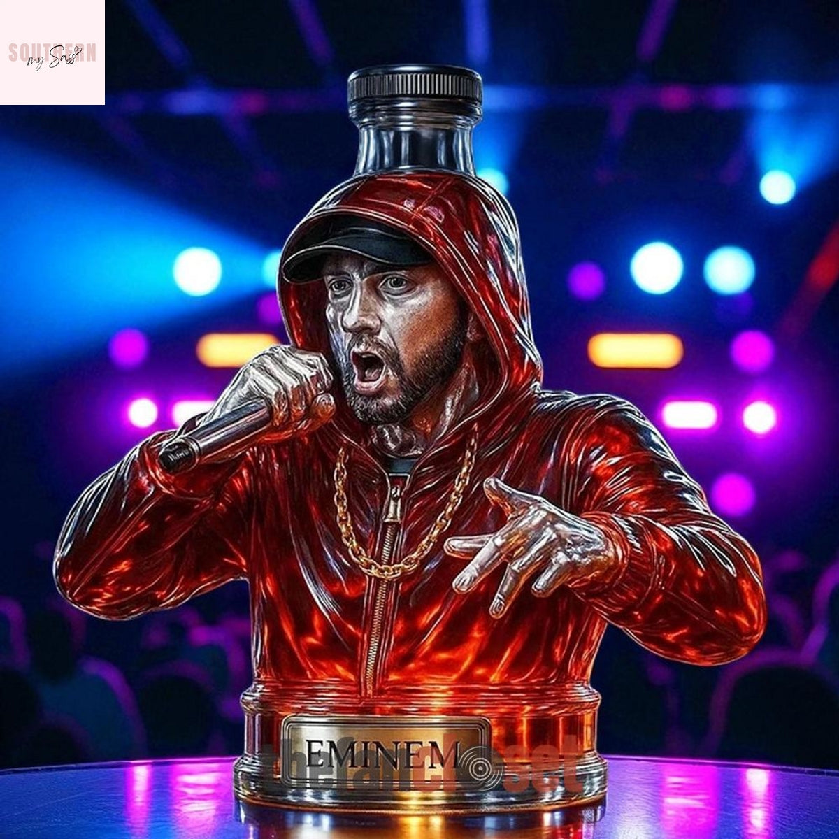 Eminem Slim Shady Whiskey Bottle