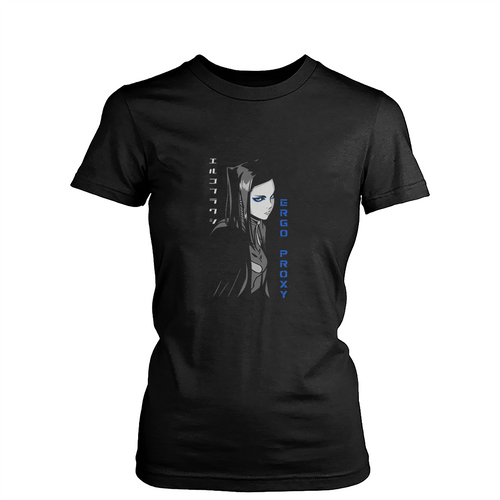 Ergo Proxy Anime Womens T-Shirt Tee