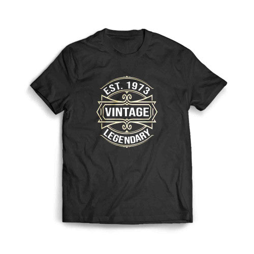Est 1973 Vintage Legendary Birthday Men's T-Shirt
