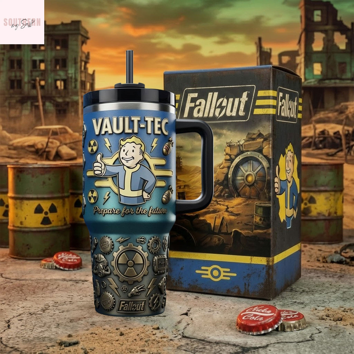 Fallout Vault-Tec Prepare For The Future Tumbler