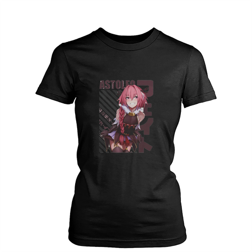 Fate Go Astolfo Anime Last Womens T-Shirt Tee