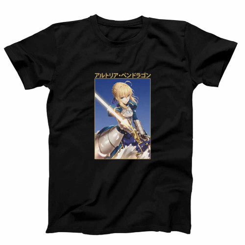 Fate Stay Night Saber Anime Love You Mens T-Shirt Tee