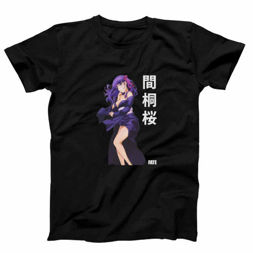 Fate Stay Night Sakura Matou Anime Love You Mens T-Shirt Tee