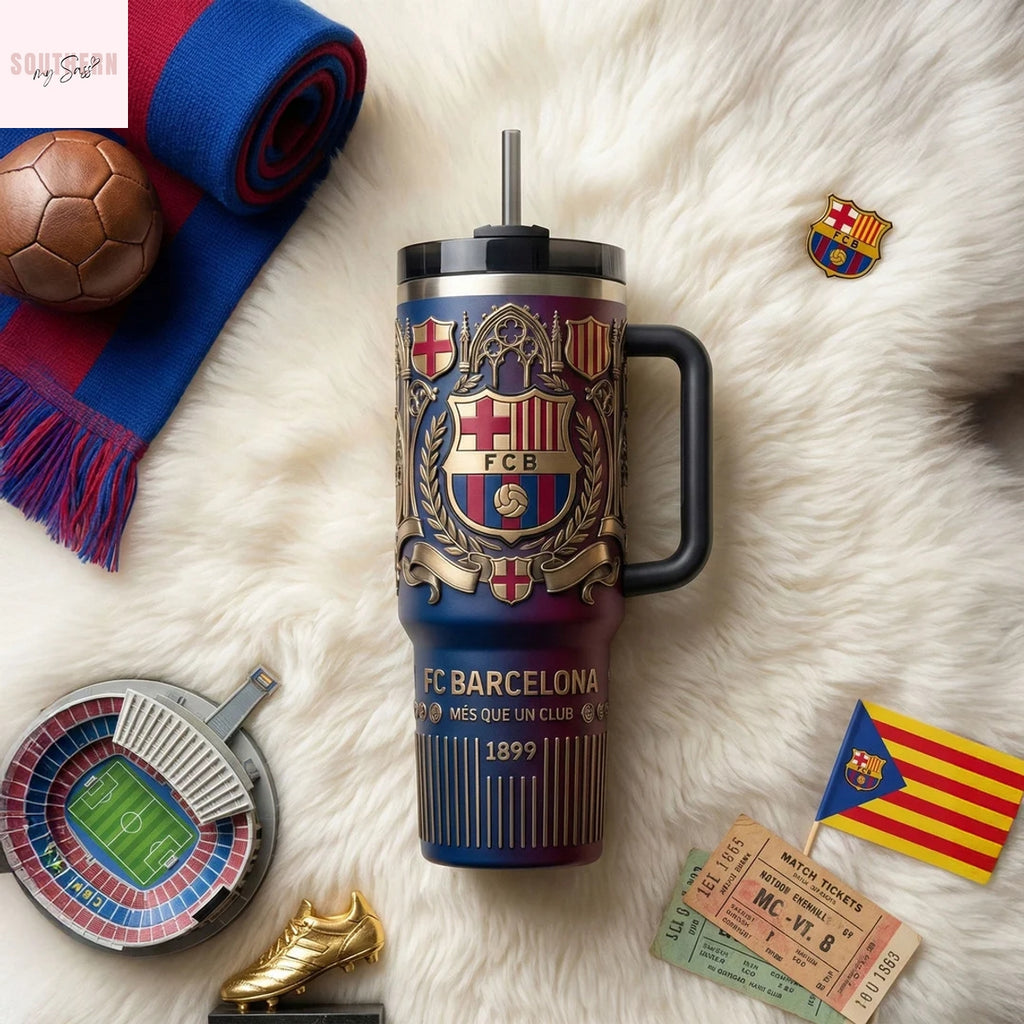 FC Barcelona Mes Que Un Club Tumbler