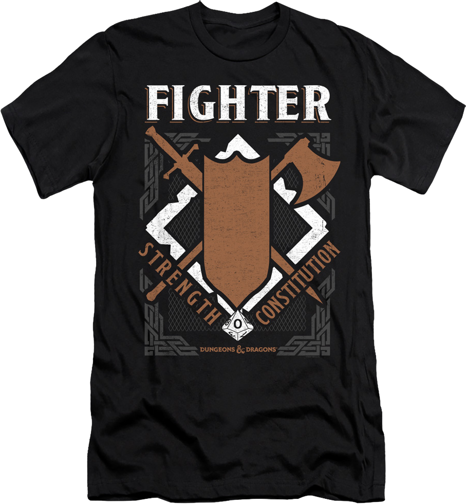 Fighter Logo Dungeons & Dragons T-Shirt