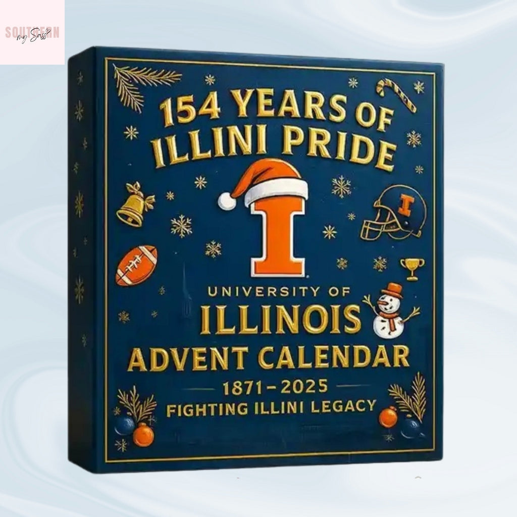Fighting Illini University Of Illinois 154 Years Of Illini Pride Advent Calendar