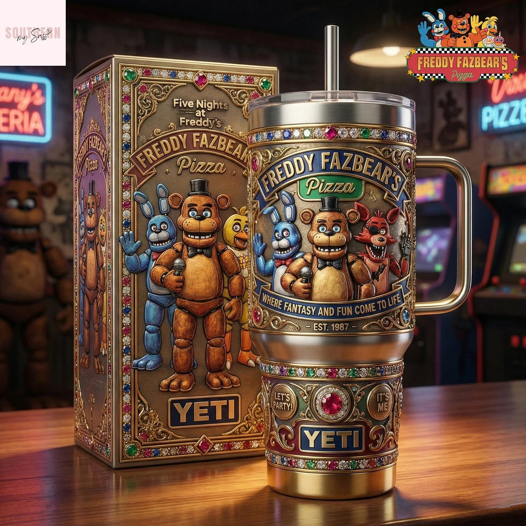Five Nights At Freddy Freddy Fazbear Tumbler