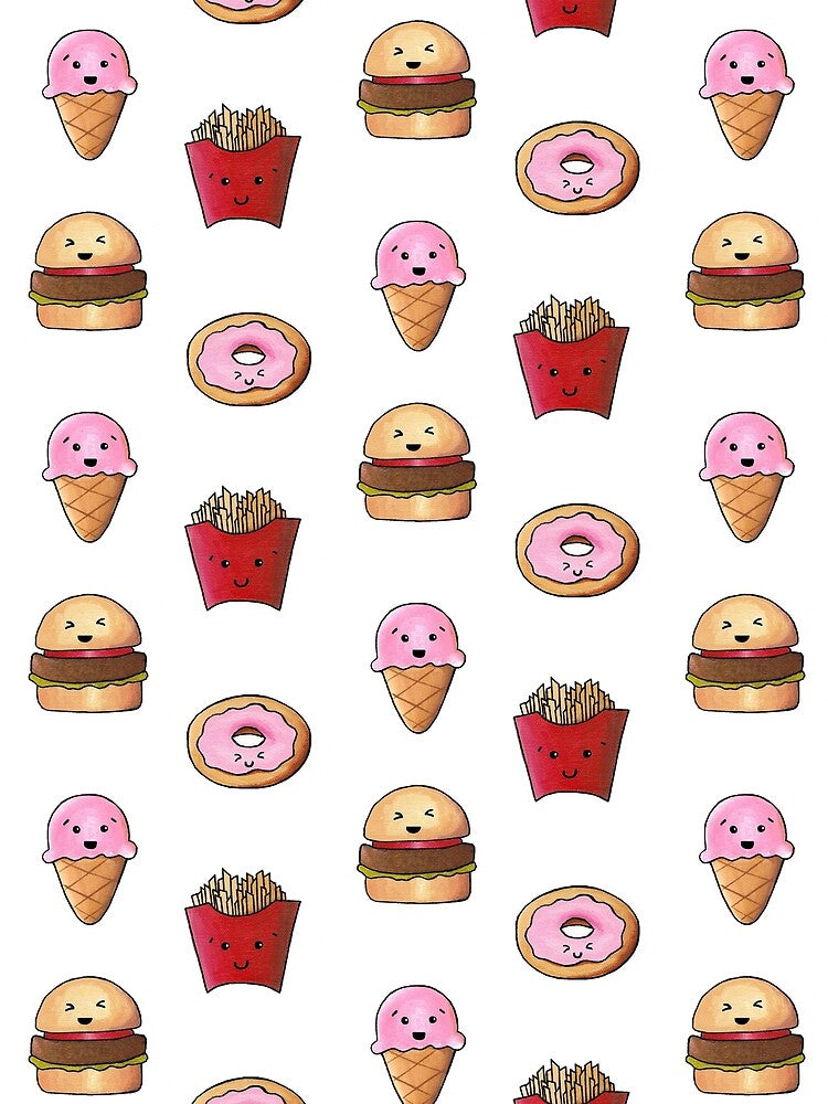 Kawaii Fast Food by christinaashman
