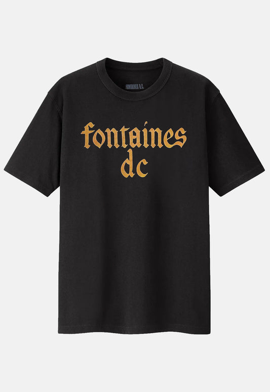 Gothic Logo Blk T-Shirt