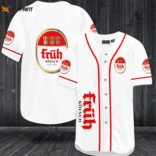 Fruh Kolsch Baseball Jersey - lylyprint.com