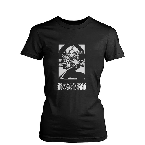 Full Metal Alchemist Anime Womens T-Shirt Tee
