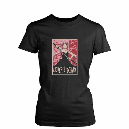 Future Diary Yuno Gasai Anime Womens T-Shirt Tee