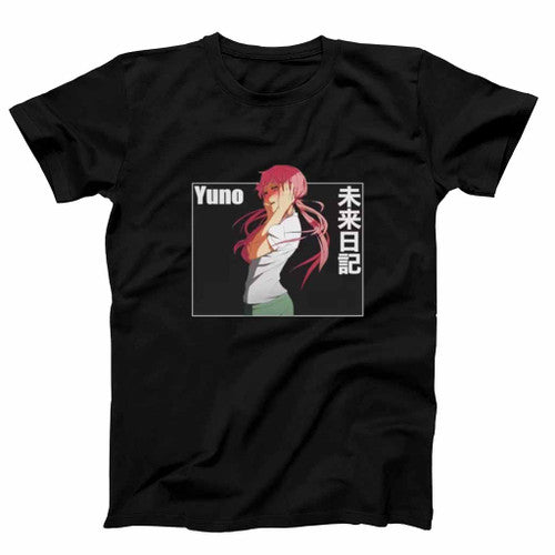 Future Diary Yuno Gasai Anime Logo Art Mens T-Shirt Tee