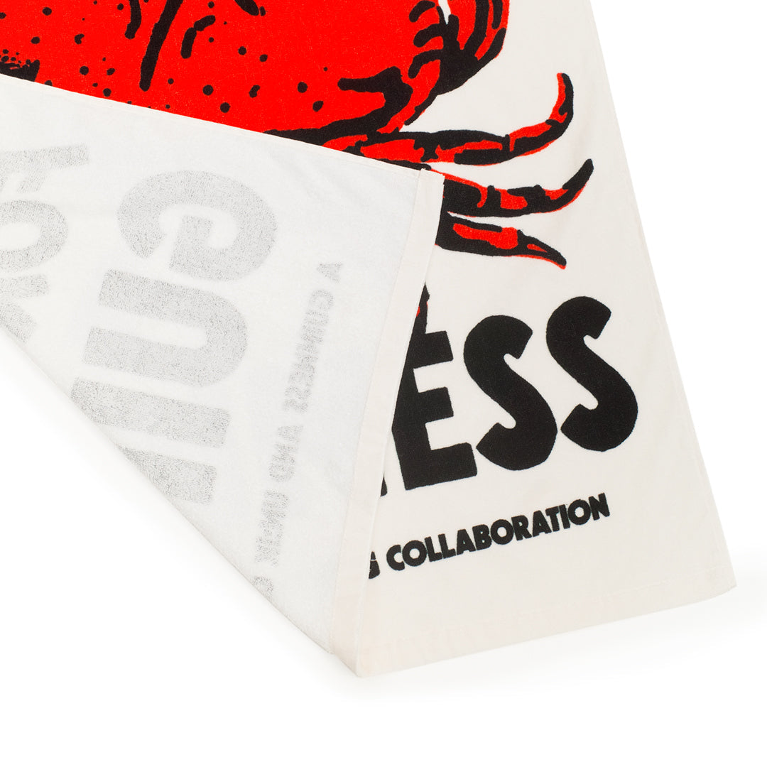 Guinness x UN:IK 'Crab' Beach Tee & Towel Bundle - Sand